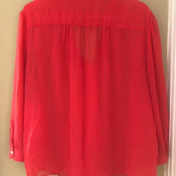 🧡 DKNYC Blouse 🧡 - Picture 2 of 3